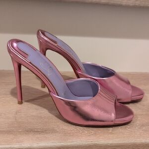 Elegant Pink High Heels